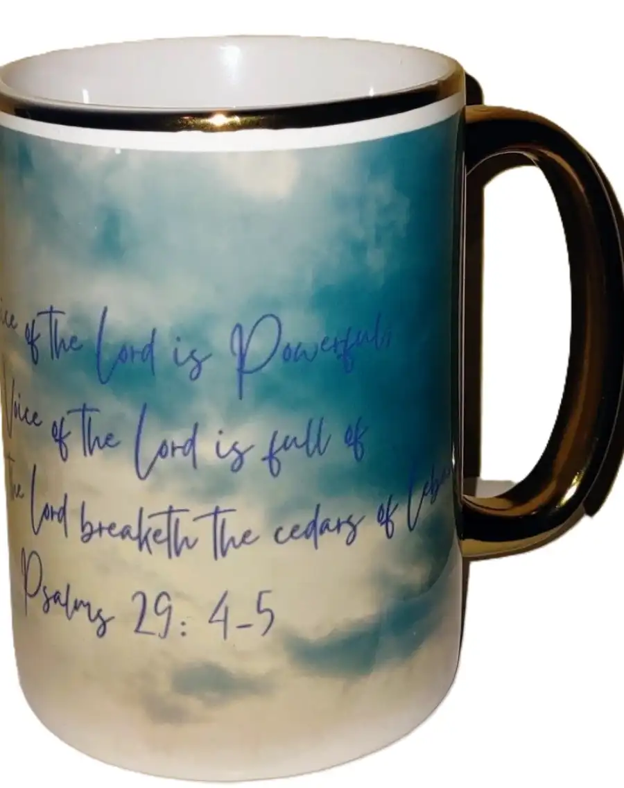 Main Image Supporting the Content of The Voice Of The Lord is Powerful